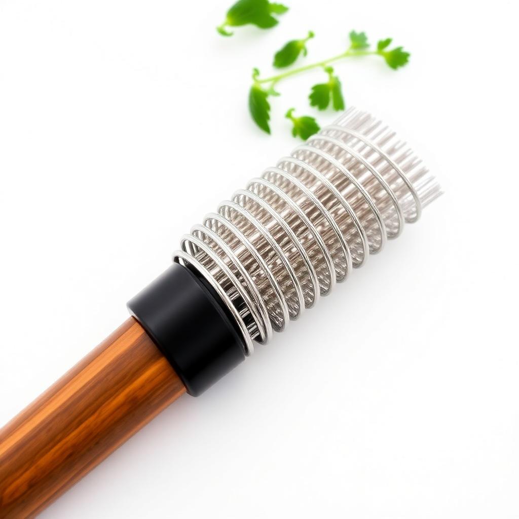 Bristle-free grill brush