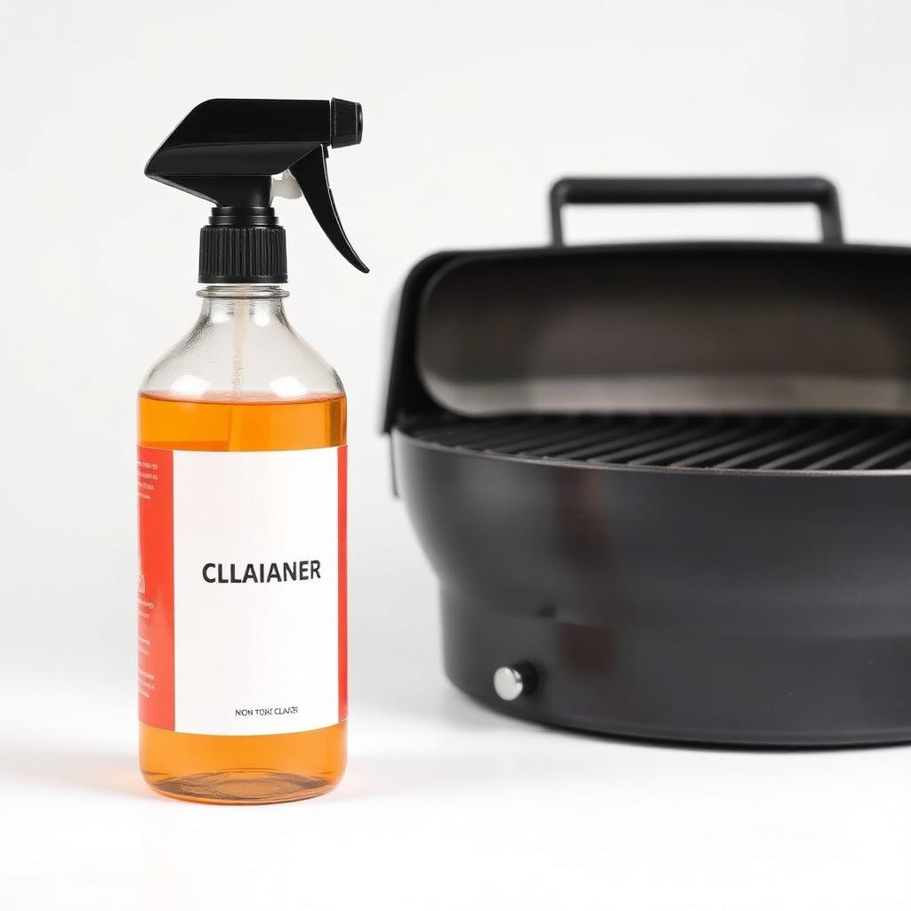 Non-toxic grill cleaner