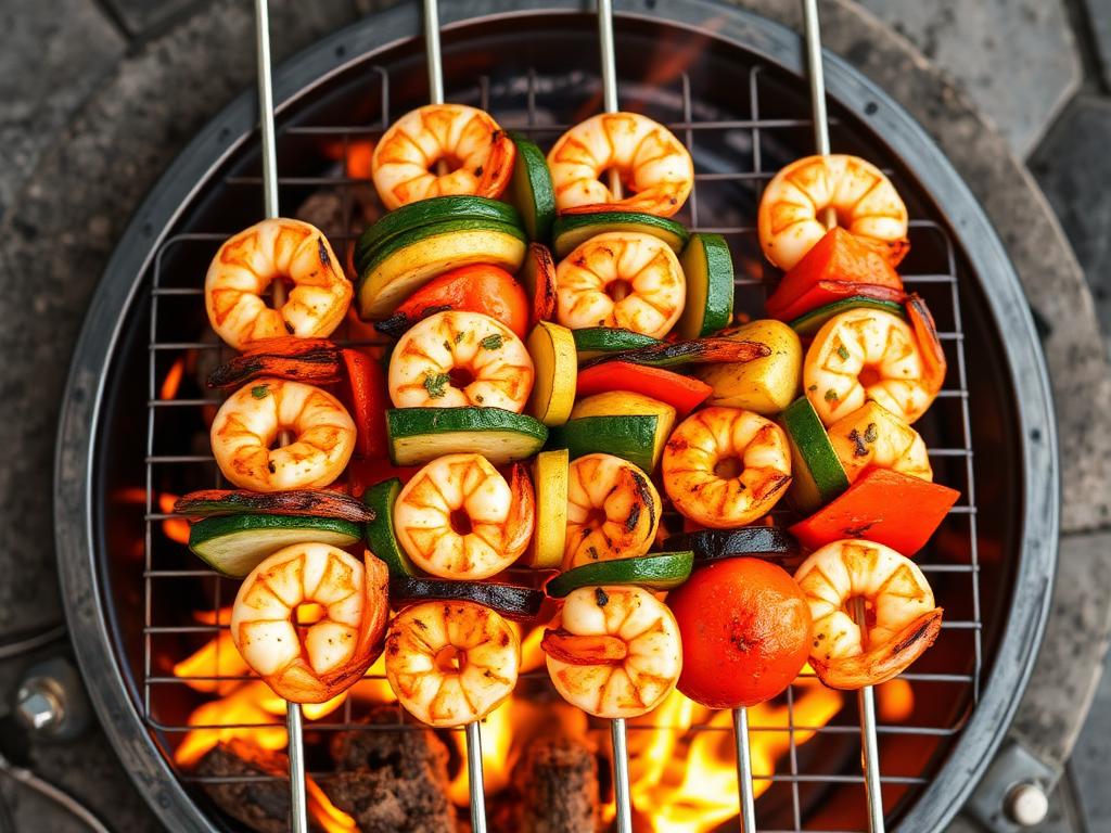 Flat skewers example