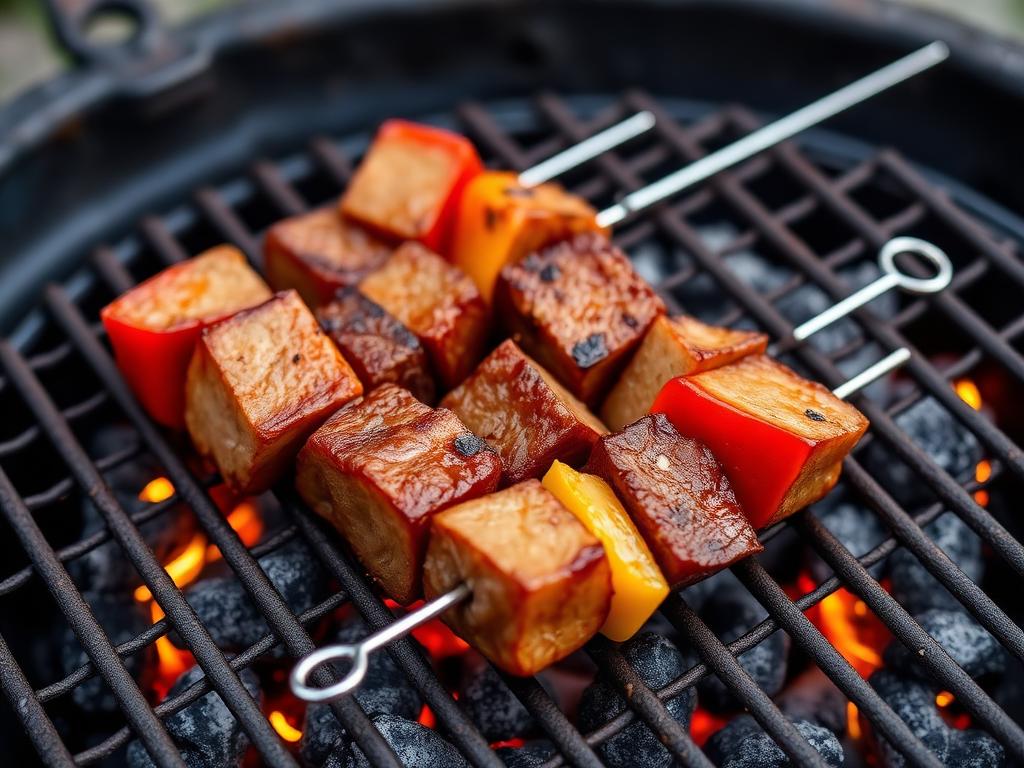 Stainless steel skewers example