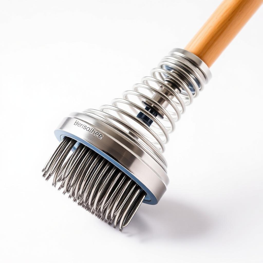 Bristle-free grill brush