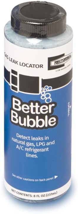 Better Bubble gas leak detector spray bottle for natural gas, LPG, and propane lines