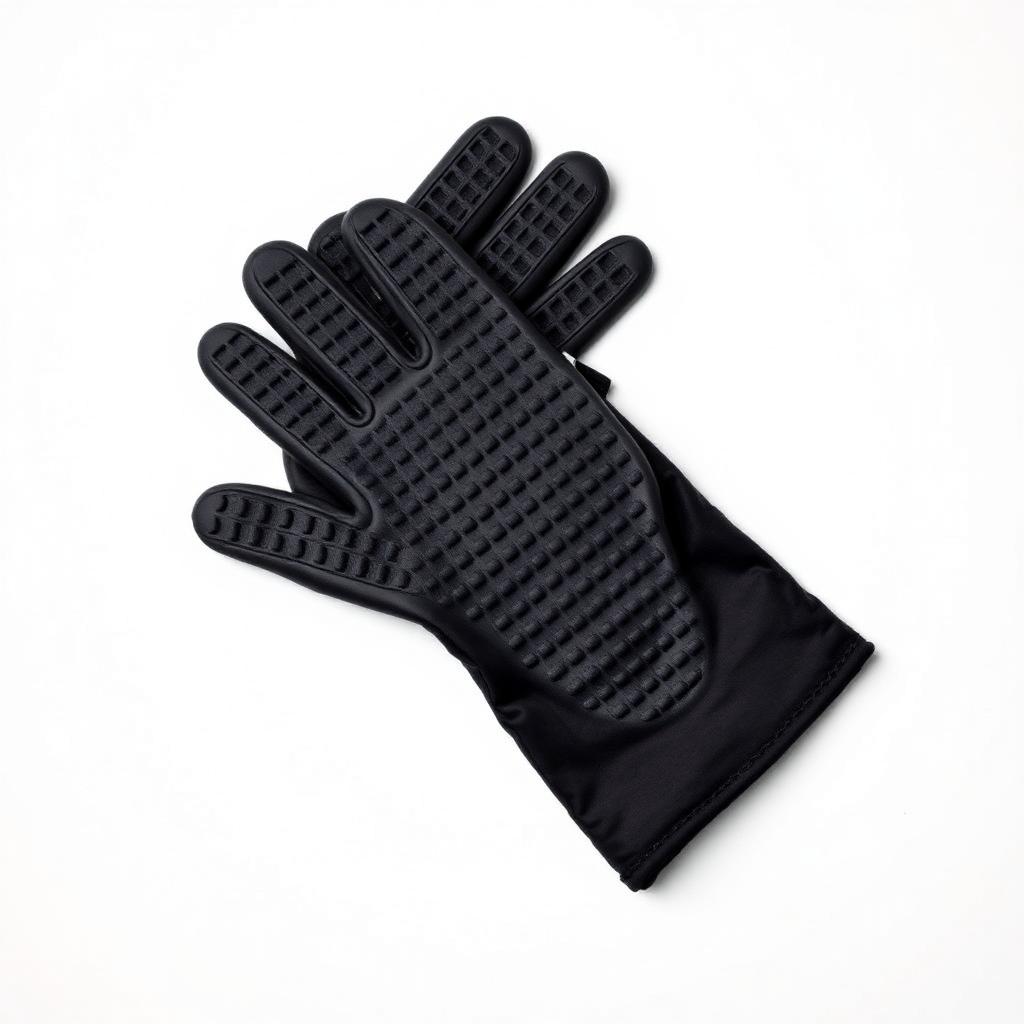 Heat-resistant grill gloves