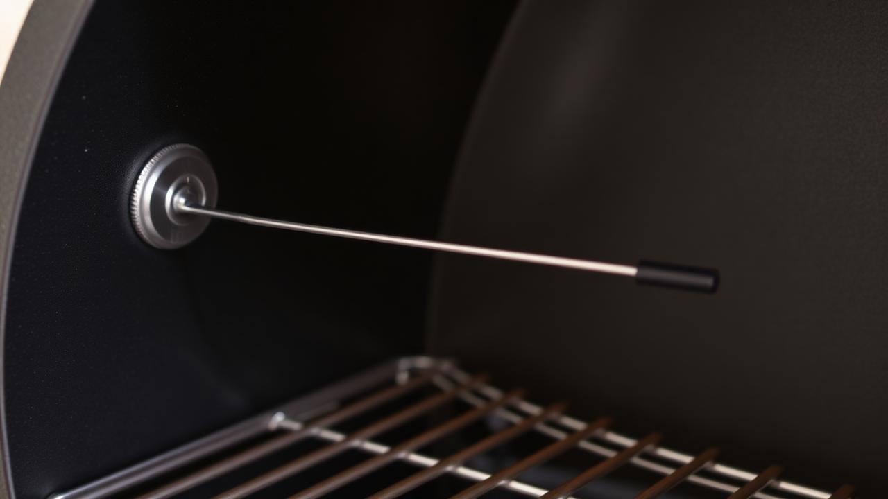 Traeger RTD probe location in cooking chamber