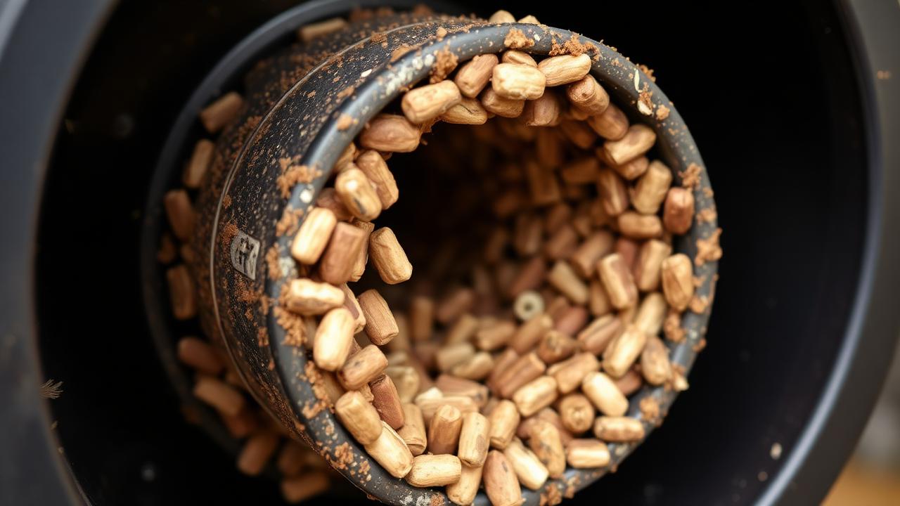 Wet pellet jam in Traeger auger tube