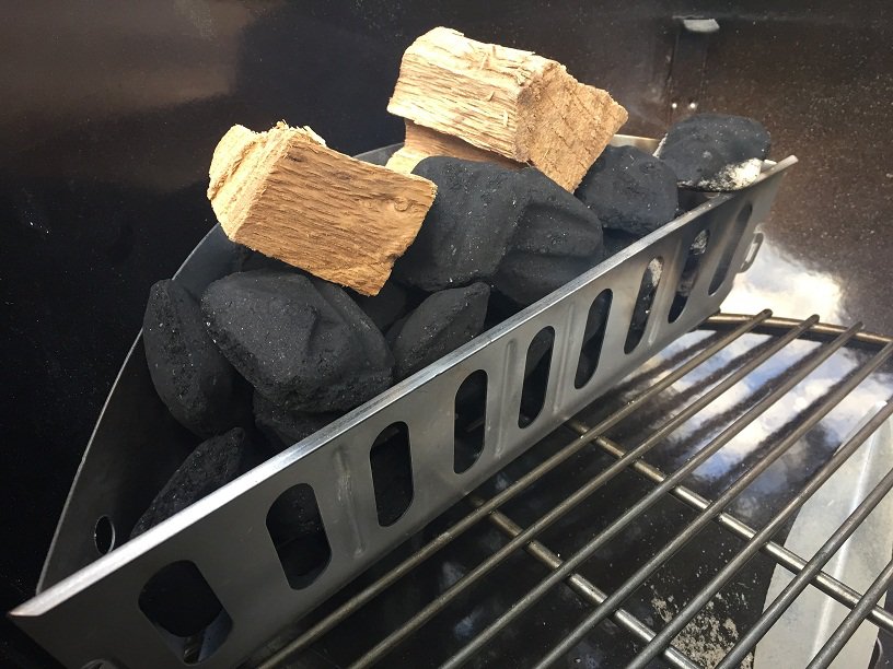 Add wood chunks for smoke flavor