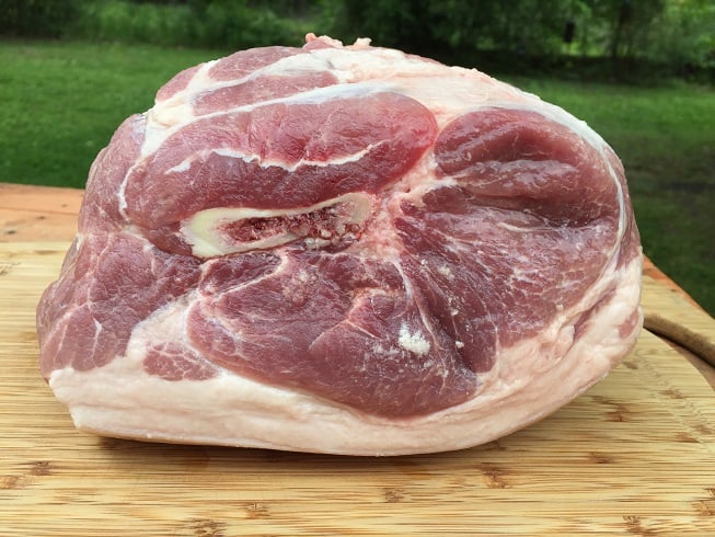 Picnic Shoulder Roast- Meat Side