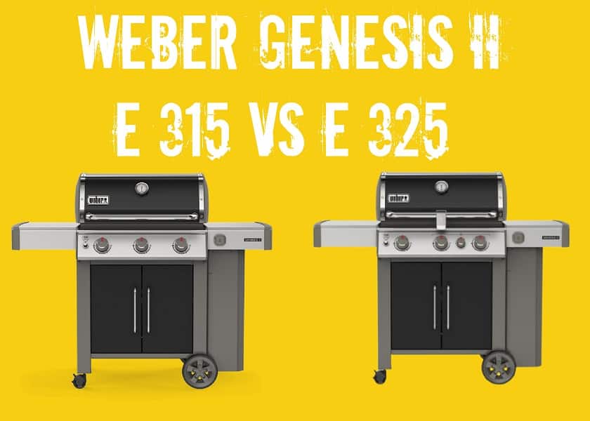 Weber Genesis II E 325 vs 315