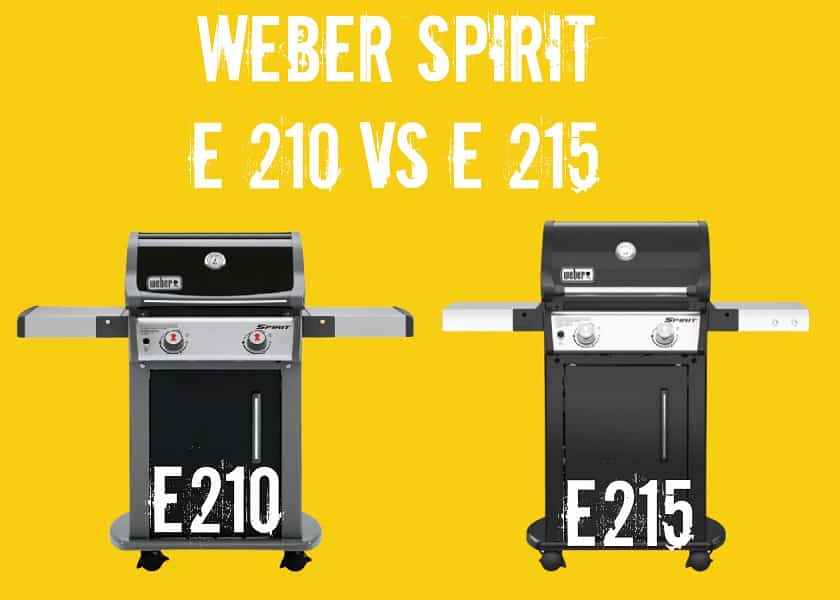 Weber Spirit E 210 vs E 215