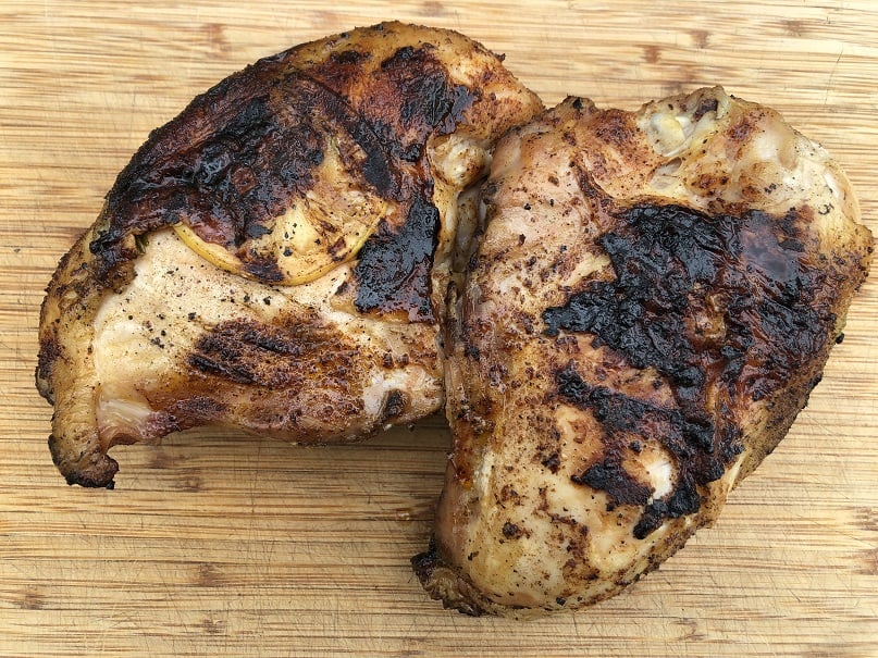 Grilled Bone In Chicken Breast