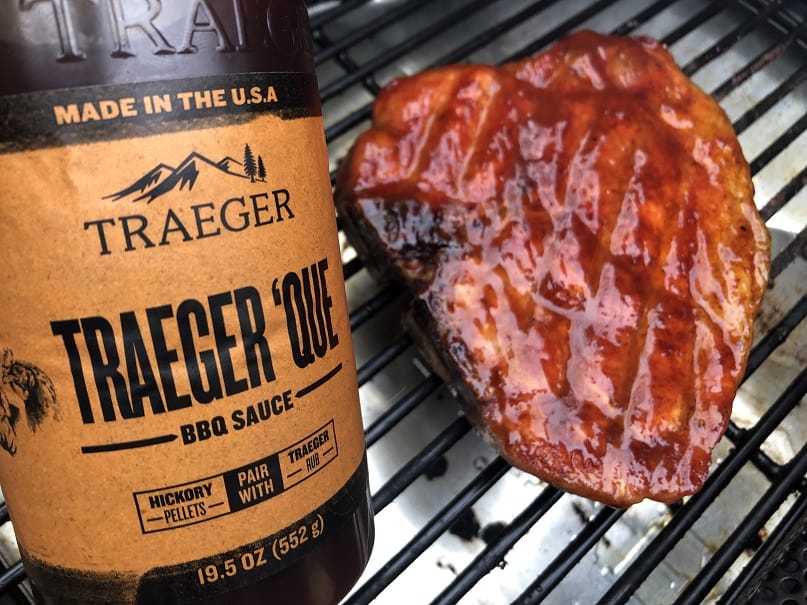 Pork Chops with Traeger Q Sauce