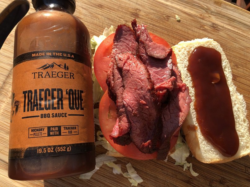 Smoked Picanha Sandwich with Traeger BBQ Sauce
