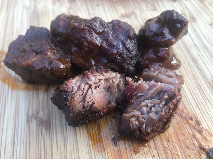 Poor Man's Burnt Ends on a Traeger