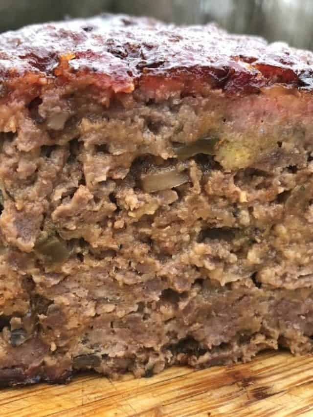 EASY Traeger Smoked Meatloaf Story