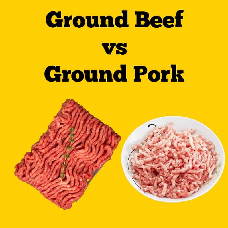 Ground Beef vs Ground Pork