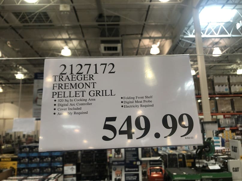 Price of the Fremont Pellet Grill at Costco