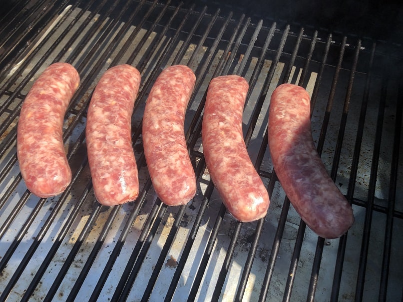 Smoking Brats on a Traeger Grill